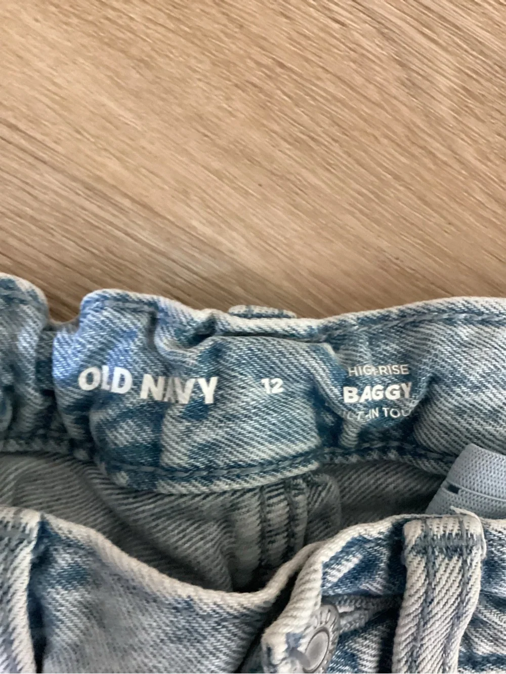 Old Navy Kids Cargo Jeans in Light Blue, Medium Blue & Black